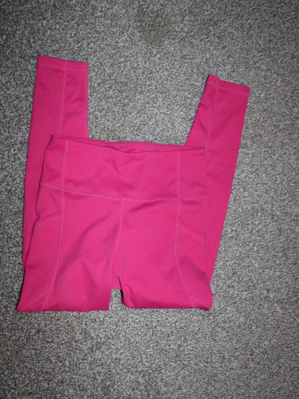 Pink workout leggings
